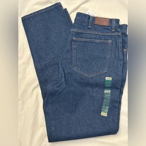 NWT. LL Bean, Men’s, Double L Jeans, Classic Fit, Straight Leg, 37x34, Dark Wash
